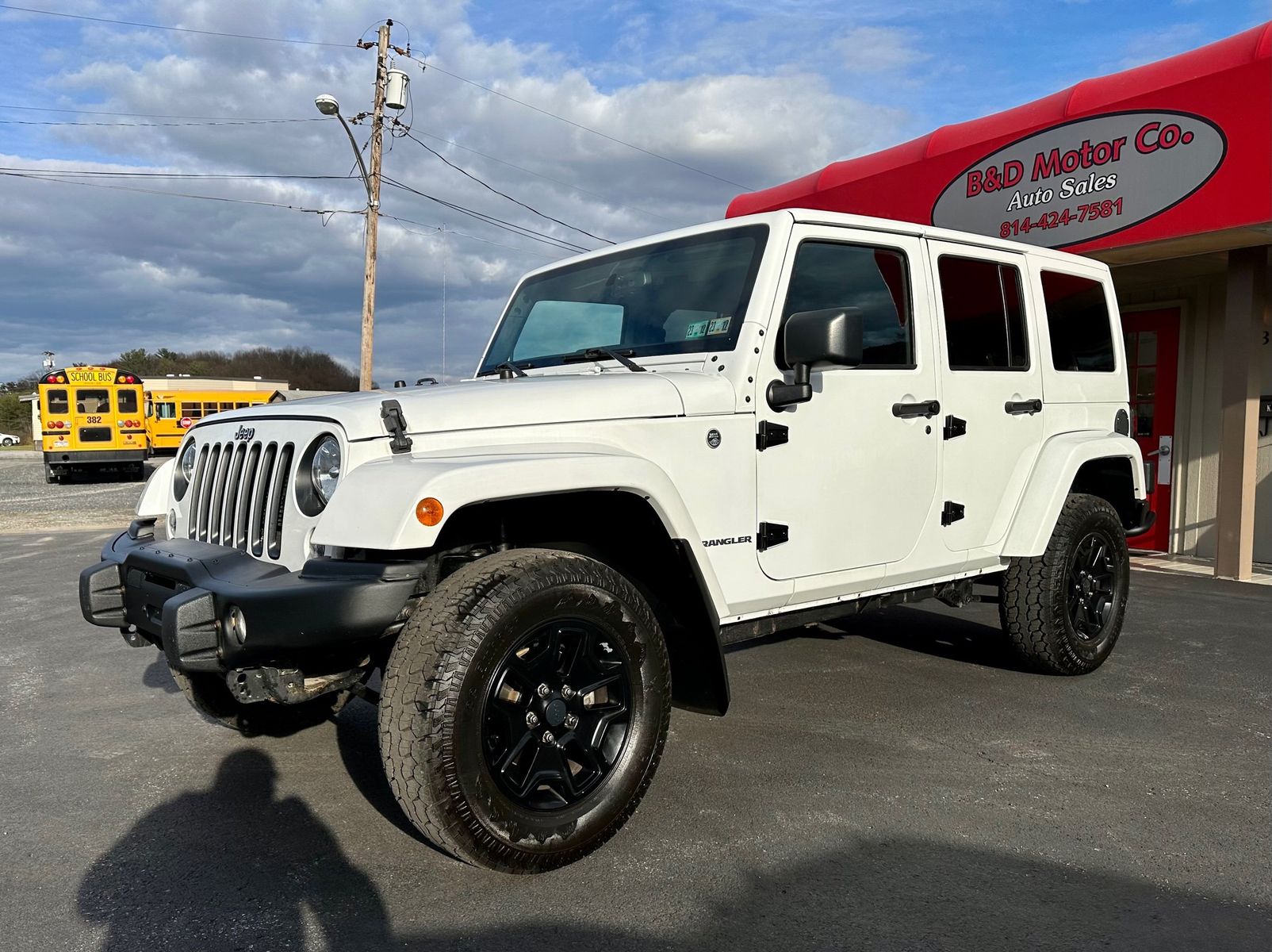 2016 Jeep Wrangler Unlimited Backcountry | B&D Motor Company