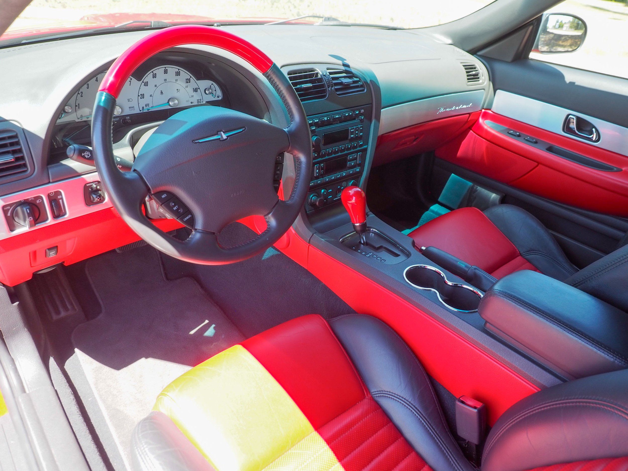 2002 Ford Thunderbird Red Deluxe