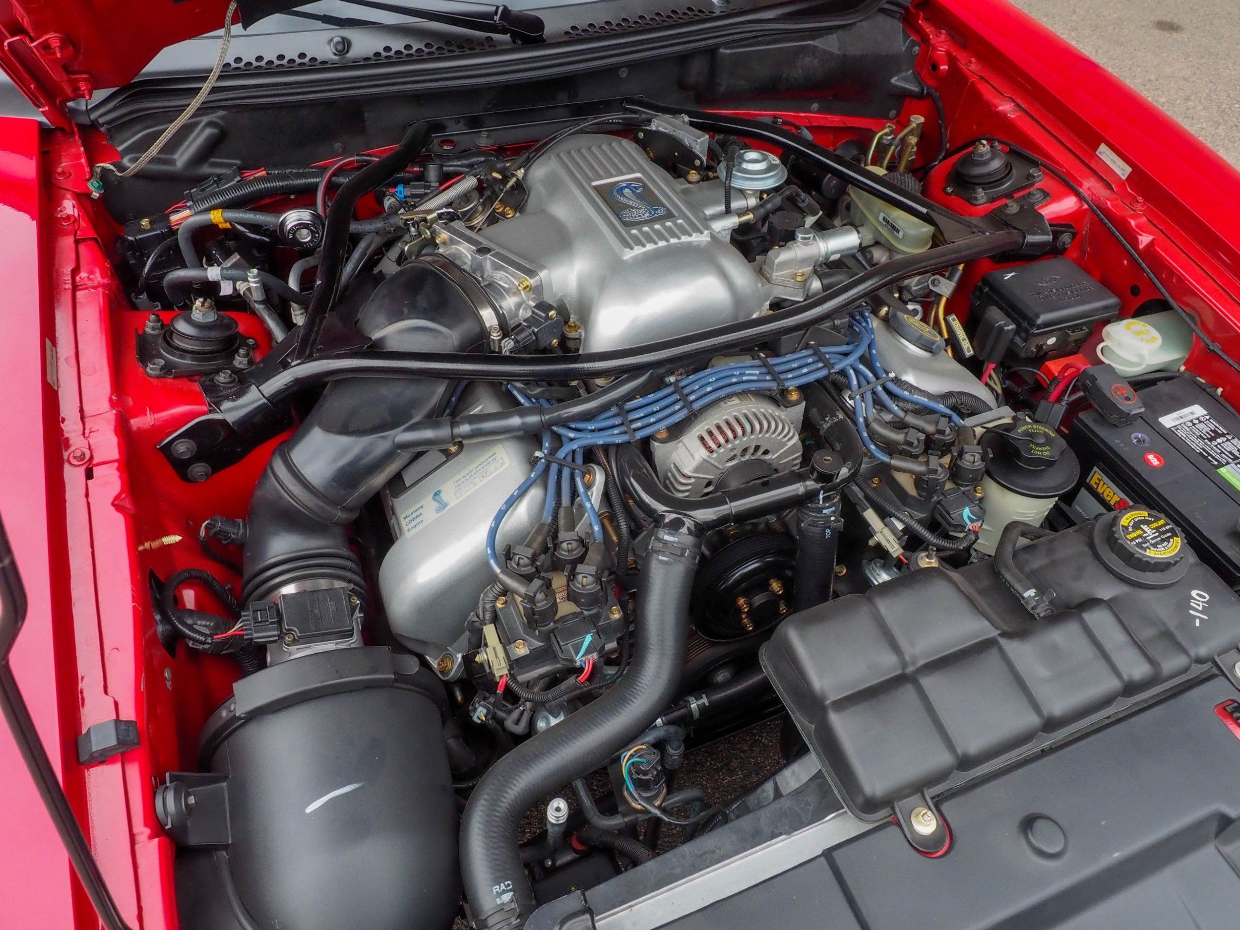 1997 Ford Mustang Red Cobra
