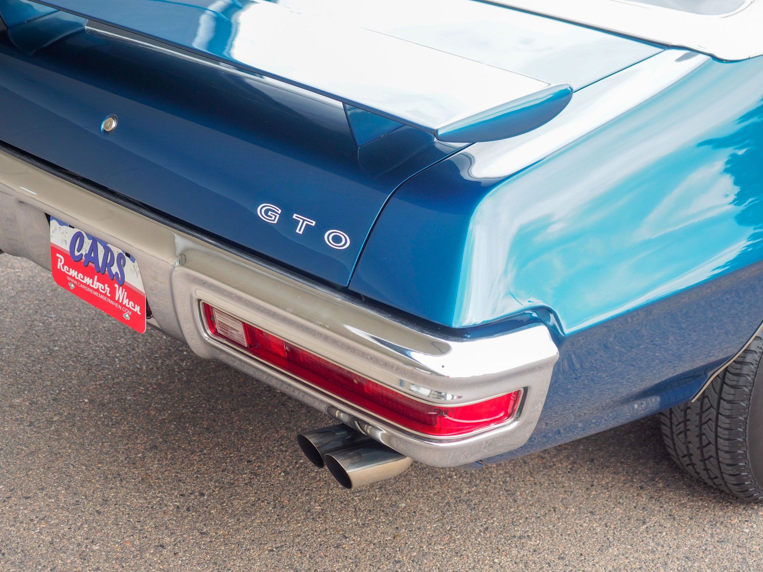 1970 Pontiac GTO Blue 
