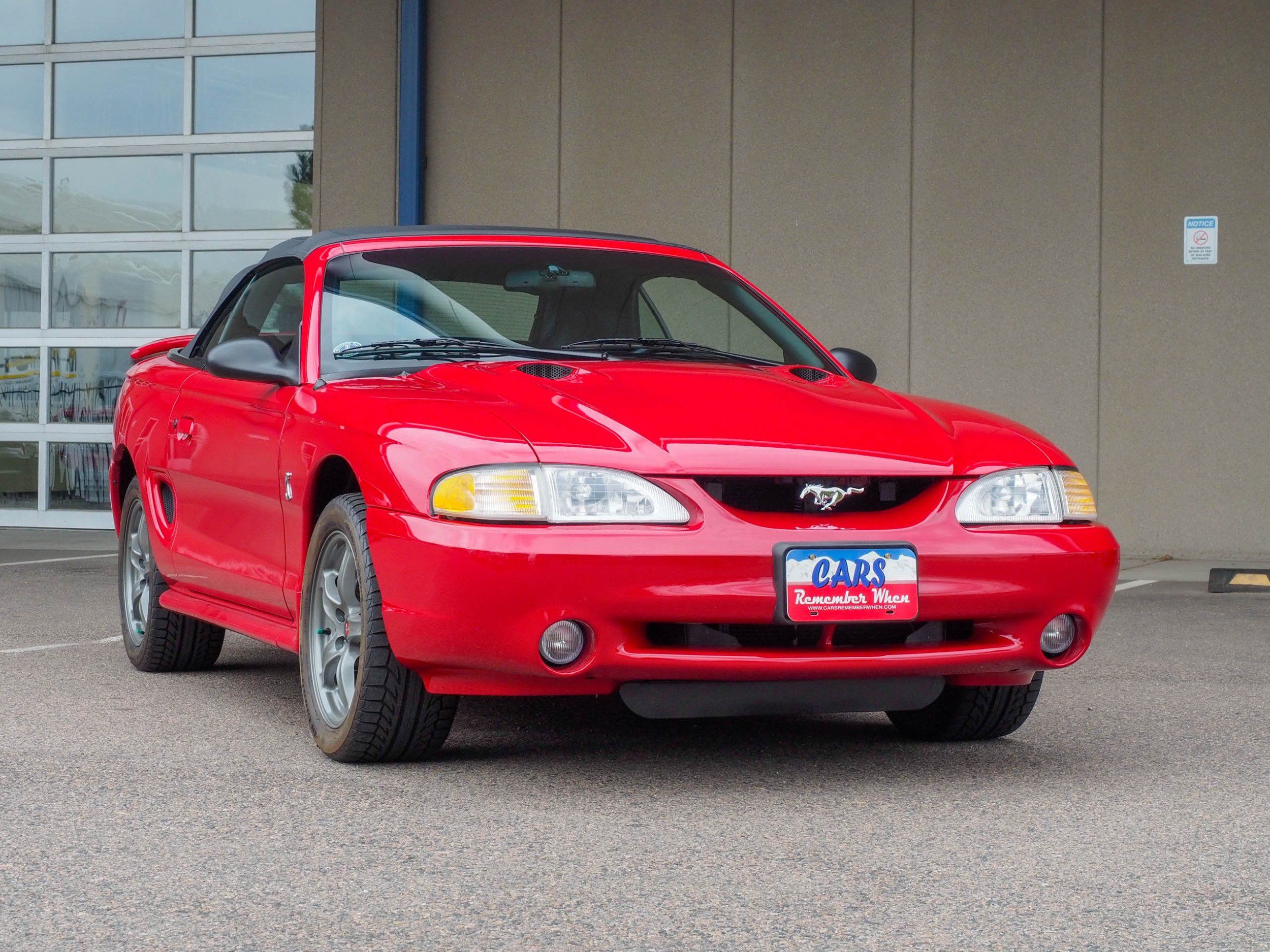1997 Ford Mustang Red Cobra