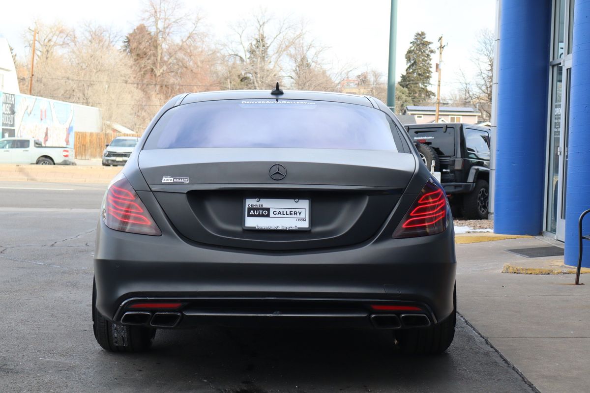 2015 Mercedes-Benz S 63 AMG 4MATIC