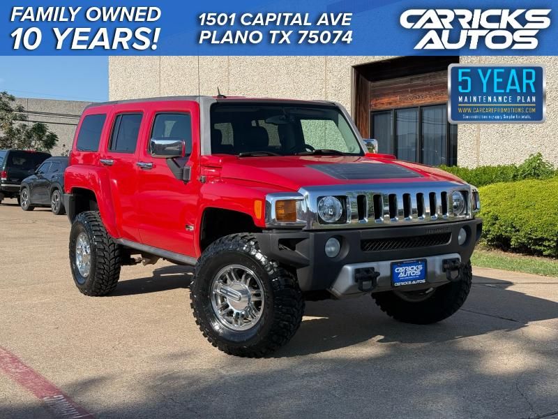 Red 2008 Hummer H3 Alpha SUV / Crossover Four-Wheel Drive 4-Speed Automatic