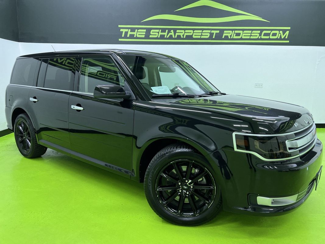 Blue 2019 Ford Flex Limited AWD SUV / Crossover All-Wheel Drive Automatic