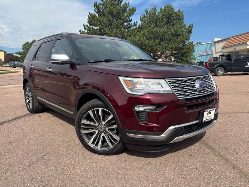 2018 Ford Explorer Platinum
