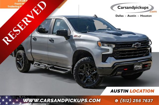 Gray 2023 Chevrolet Silverado 1500 Pickup Truck Four-Wheel Drive Automatic