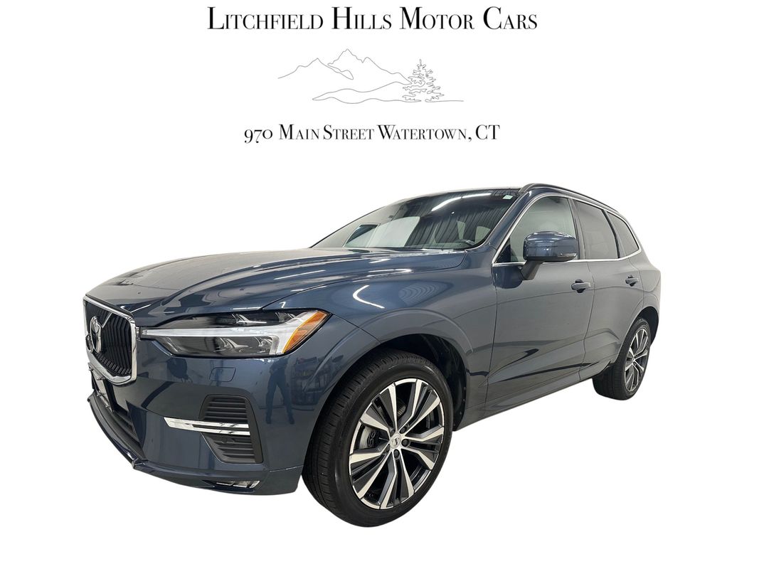 Blue 2022 Volvo XC60 SUV / Crossover All-Wheel Drive 8-Speed Automatic