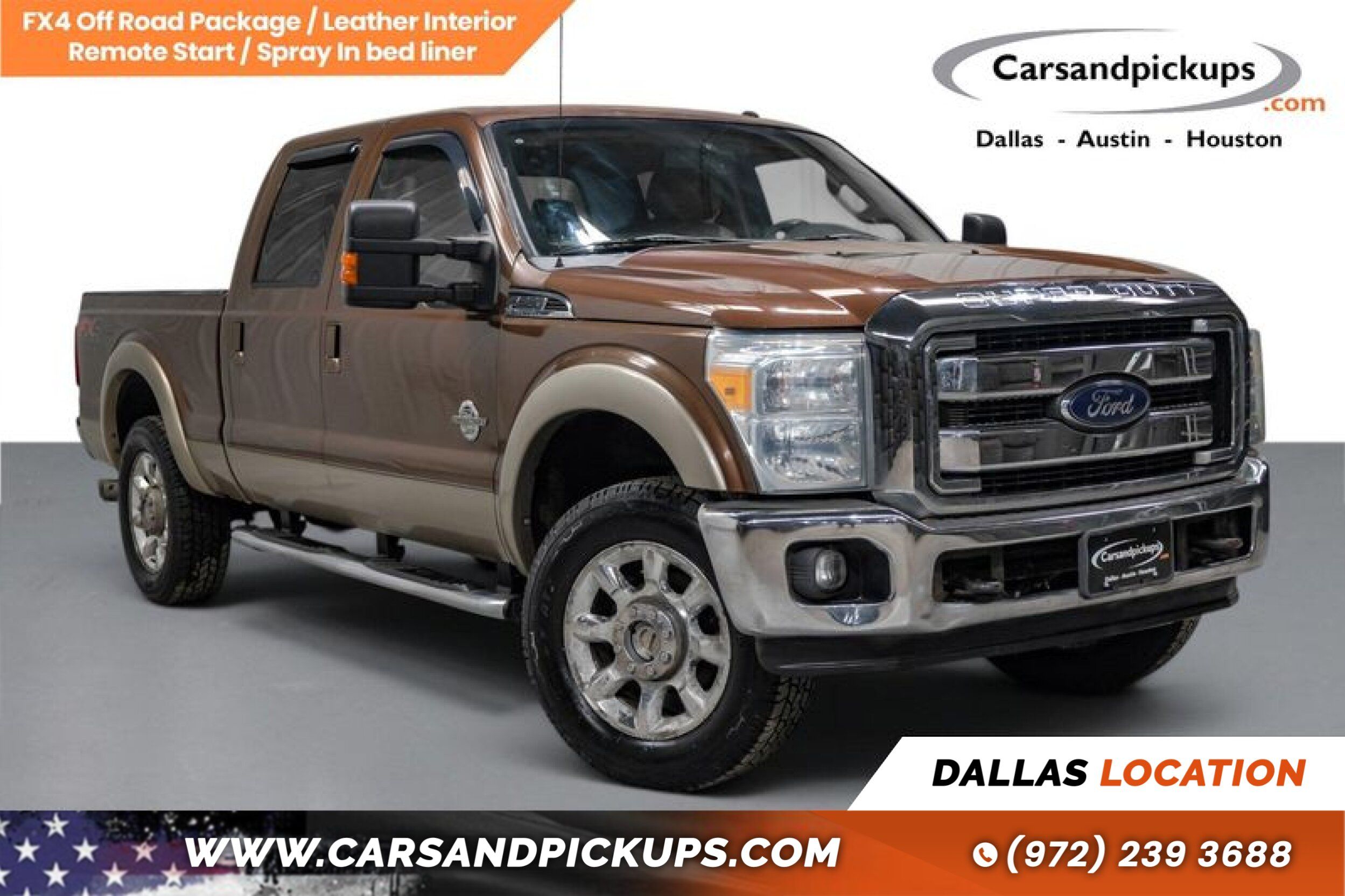 2012 Ford F-250 Lariat 4x4 Crew Cab 172 in's photo