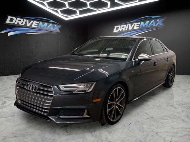 Gray 2018 Audi S4 Sedan All-Wheel Drive 8-Speed Automatic