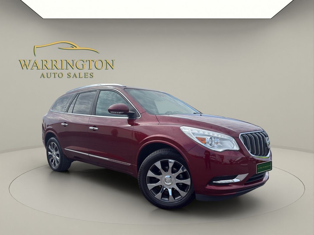 Gray 2017 Buick Enclave Premium AWD SUV / Crossover All-Wheel Drive 6-Speed Automatic