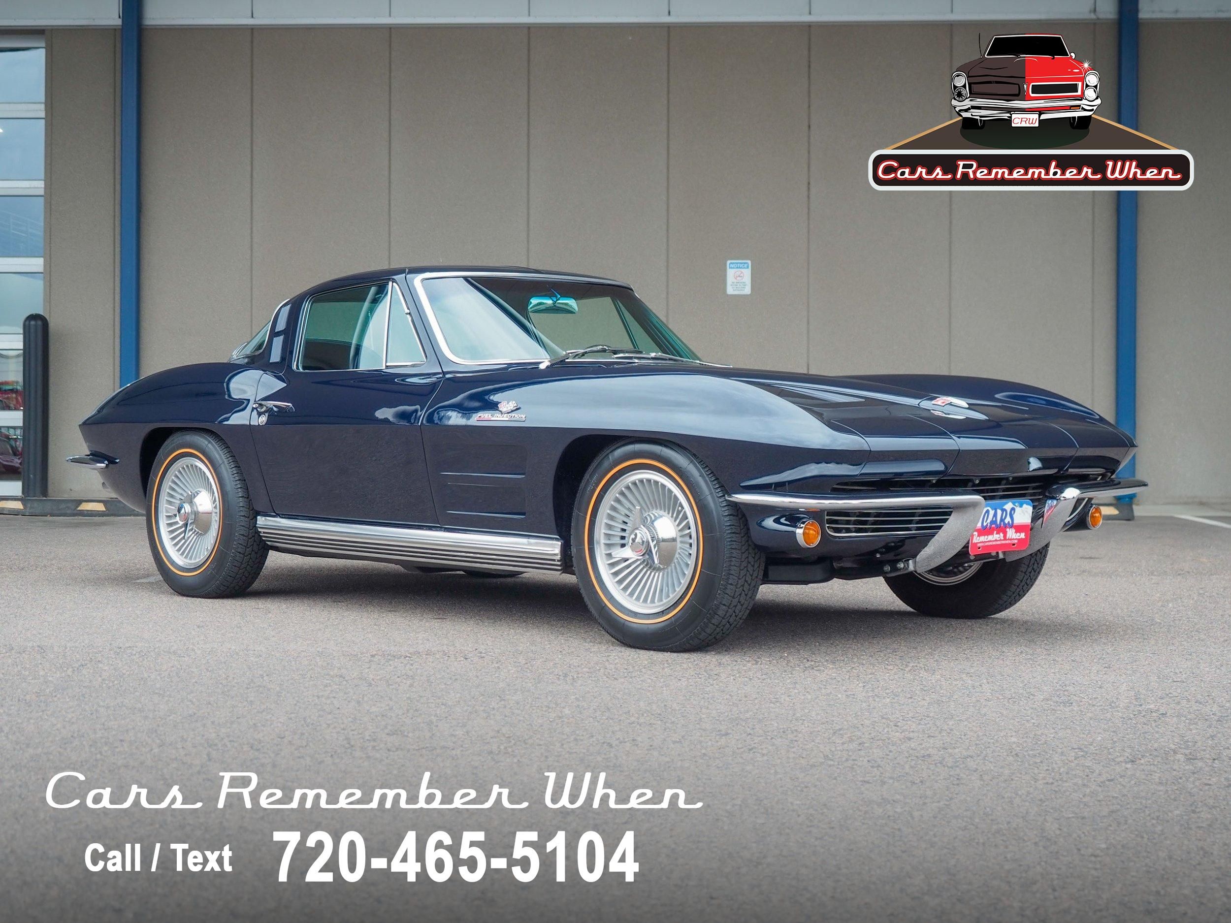 1964 Chevrolet Corvette Blue Coupe
