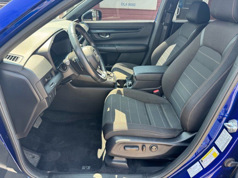 2023 Honda CR-V Hybrid Sport - Blue exterior view 9