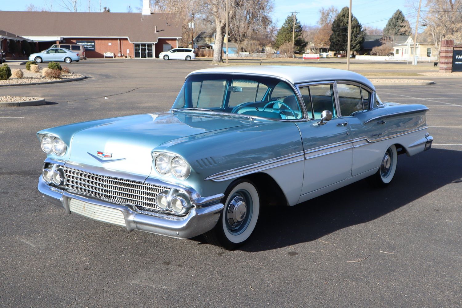 1958 Chevrolet Biscayne Sedan Victory Motors of Colorado