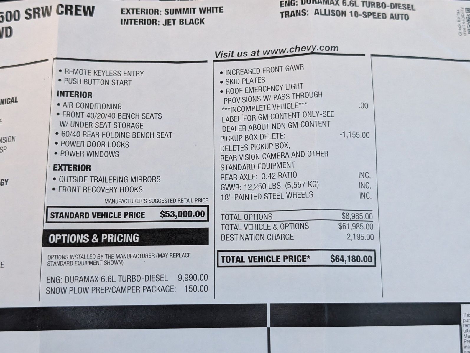 2025 Chevrolet Silverado 3500HD 58