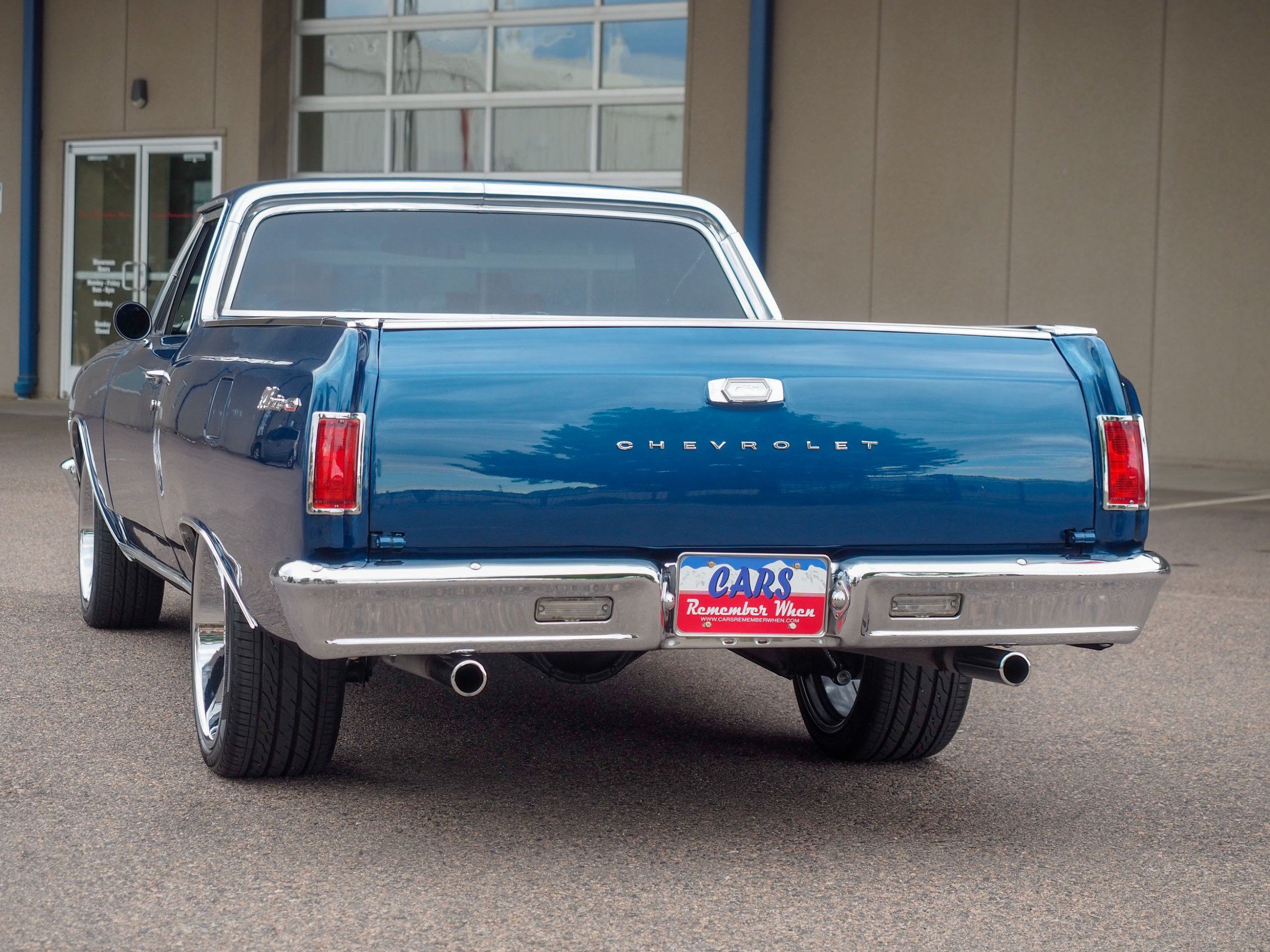 1965 Chevrolet El Camino Blue 