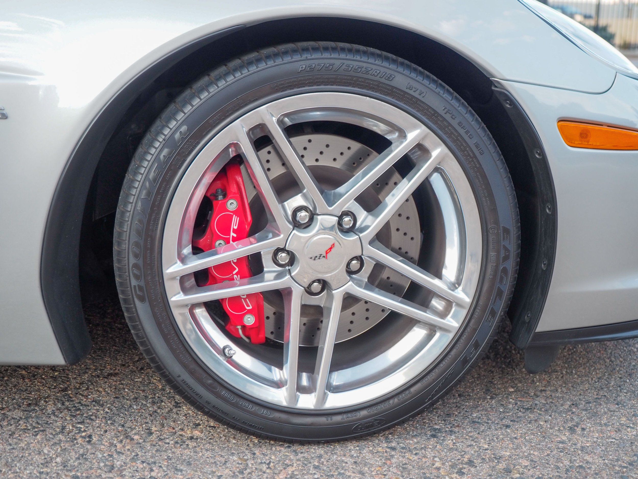 2007 Chevrolet Corvette Silver Z06