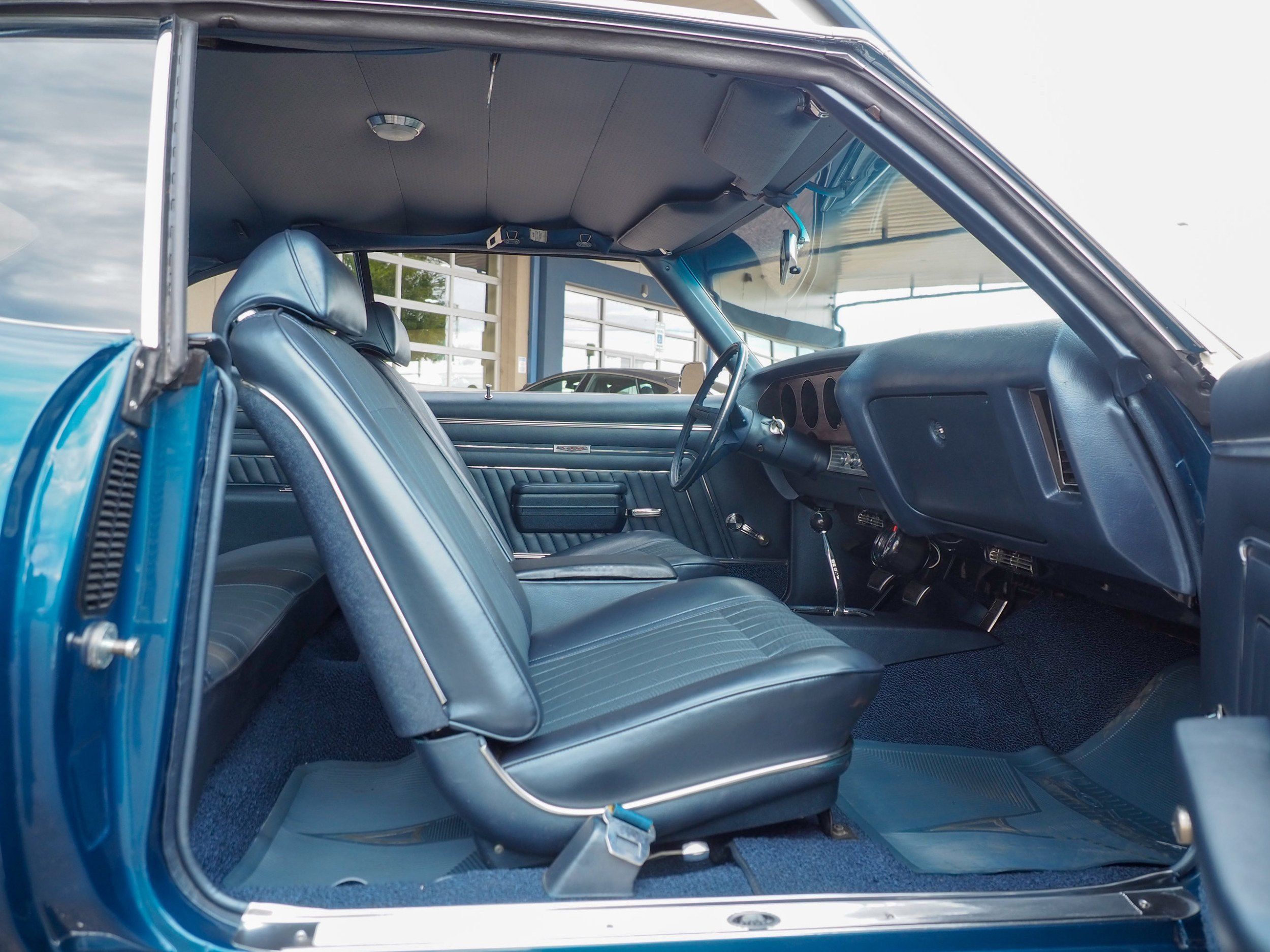 1970 Pontiac GTO Blue 