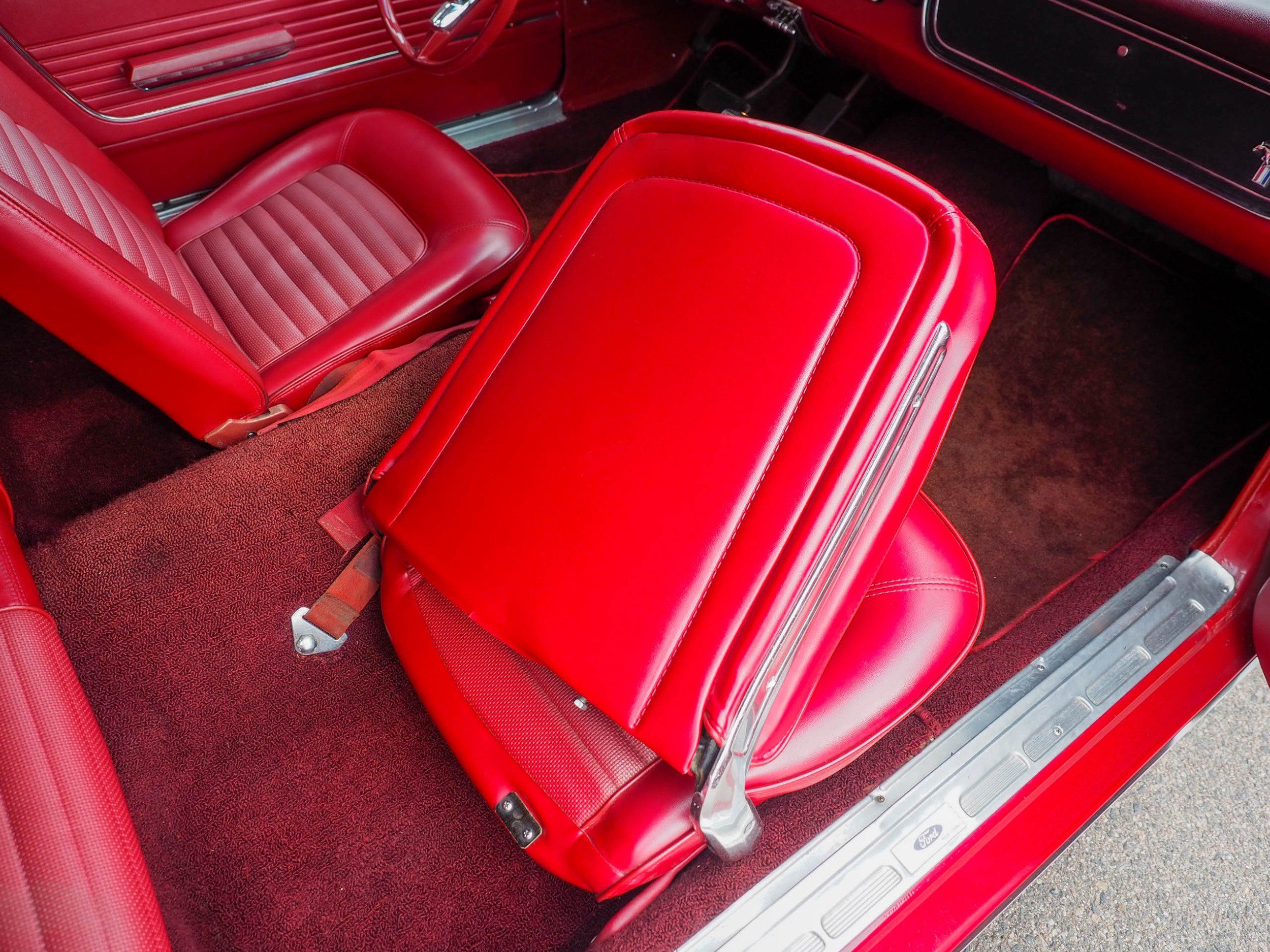 1966 Ford Mustang Red Convertible