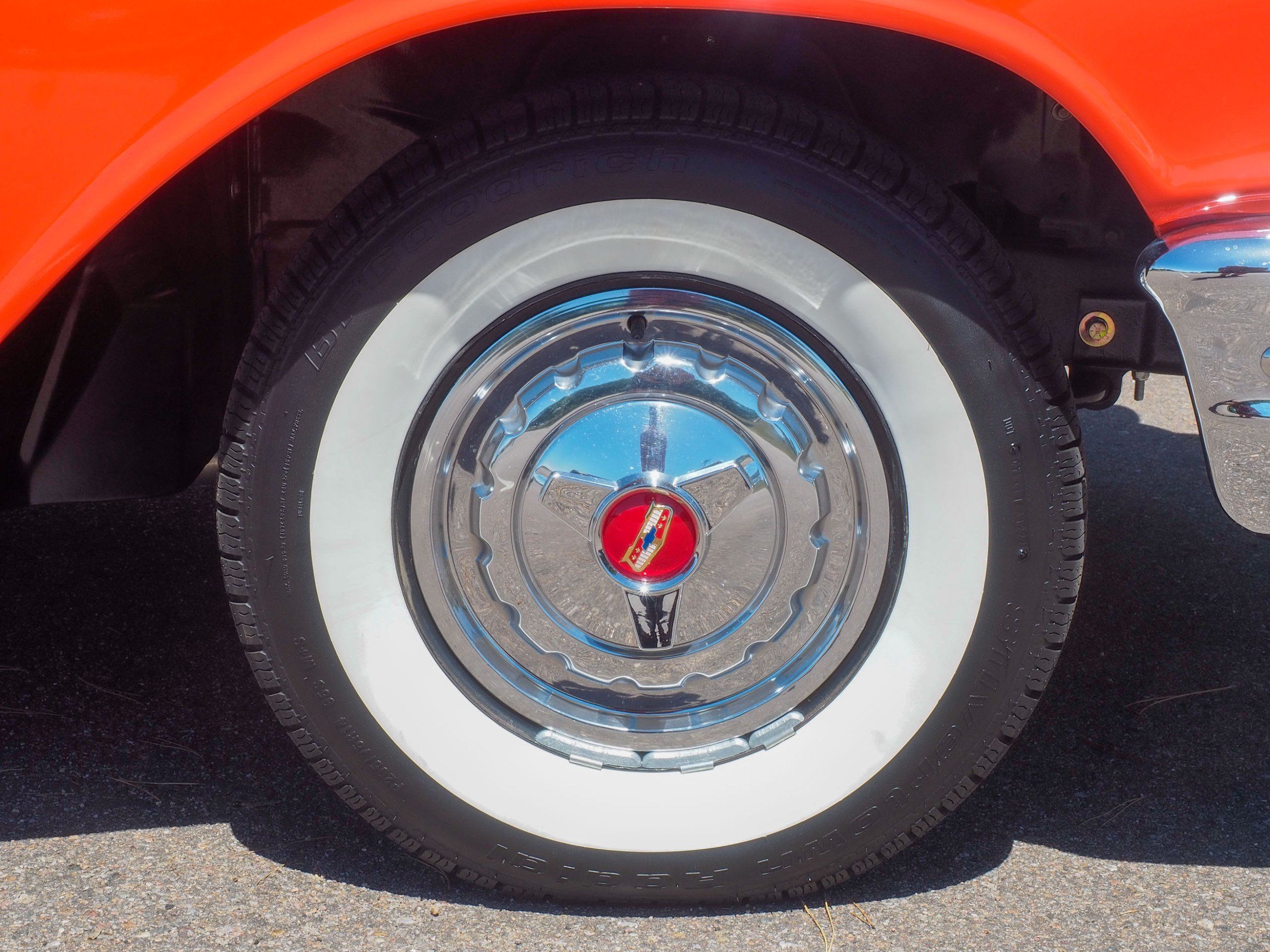 1957 Chevrolet Bel Air Orange 