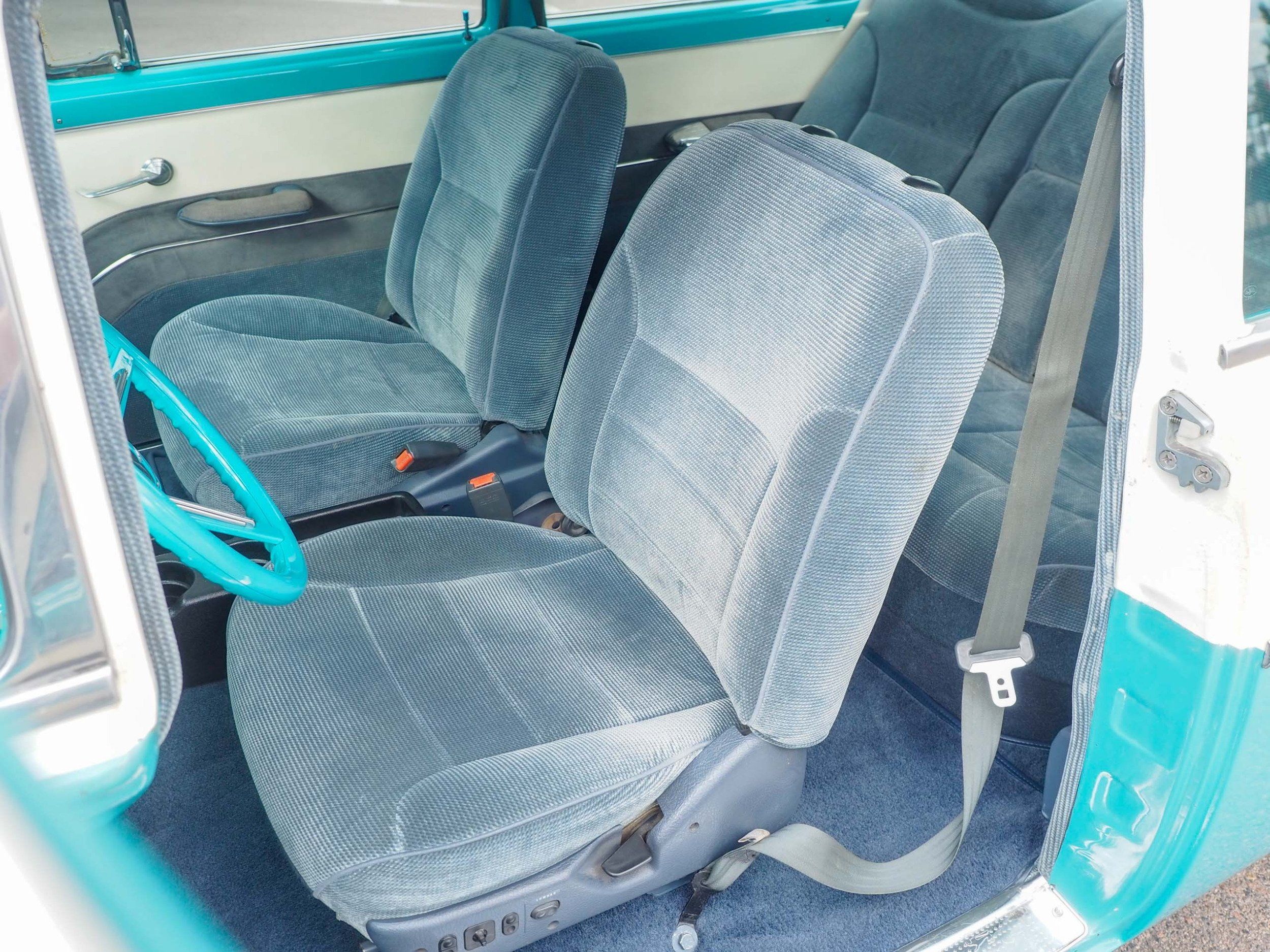 1955 Ford Fairlane Teal Coupe