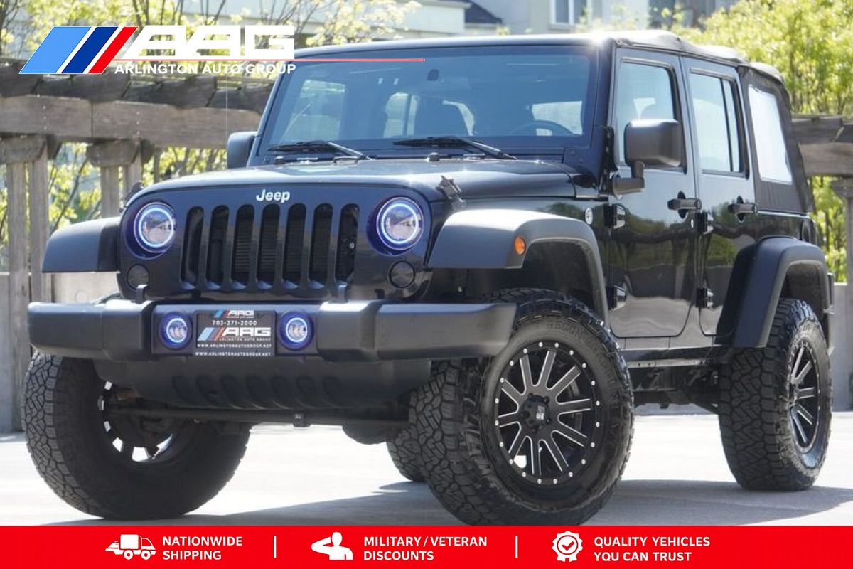 2016 Jeep Wrangler SUV / Crossover Four-Wheel Drive 5-Speed Automatic