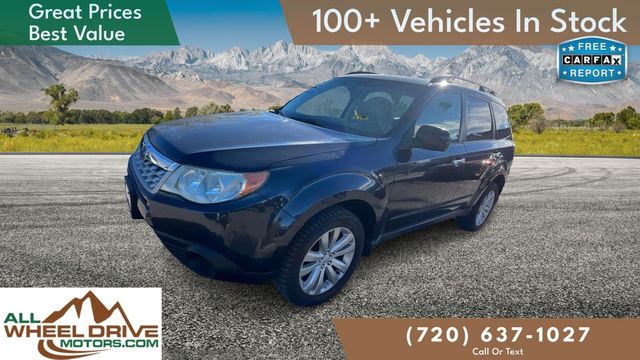 Black 2013 Subaru Forester 2.5X Premium SUV / Crossover All-Wheel Drive 4-Speed Automatic