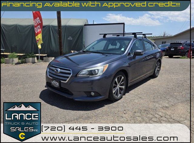 Gray 2015 Subaru Legacy Sedan All-Wheel Drive 6-Speed CVT
