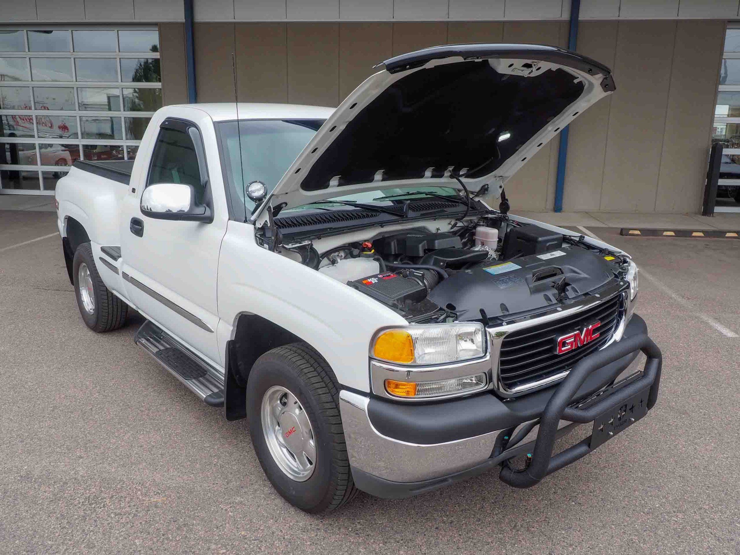 2000 GMC Sierra 1500 White SLE