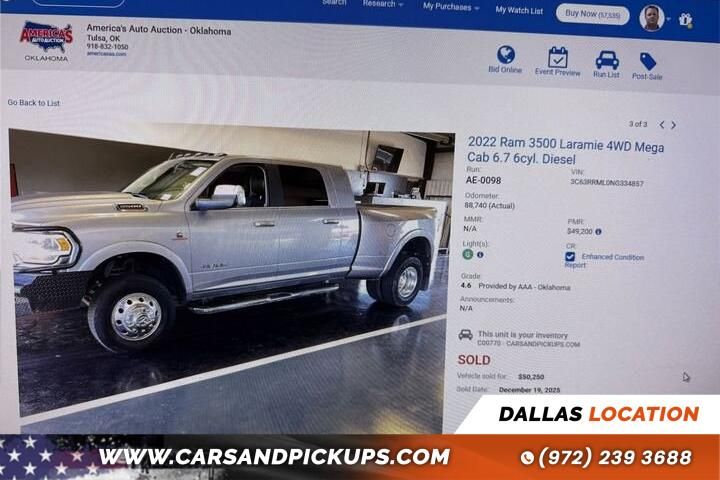 2022 RAM Ram 3500 Pickup Laramie's photo