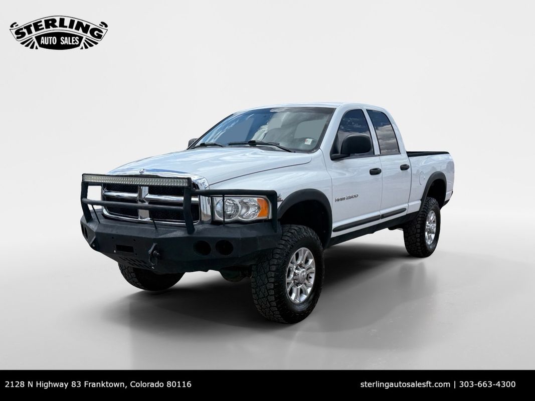 2005 Dodge RAM 2500 Pickup Truck 6-Speed Manual