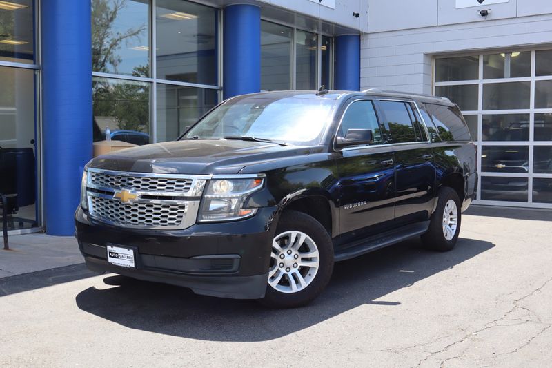 Black 2019 Chevrolet Suburban SUV / Crossover Four-Wheel Drive 6-Speed Automatic