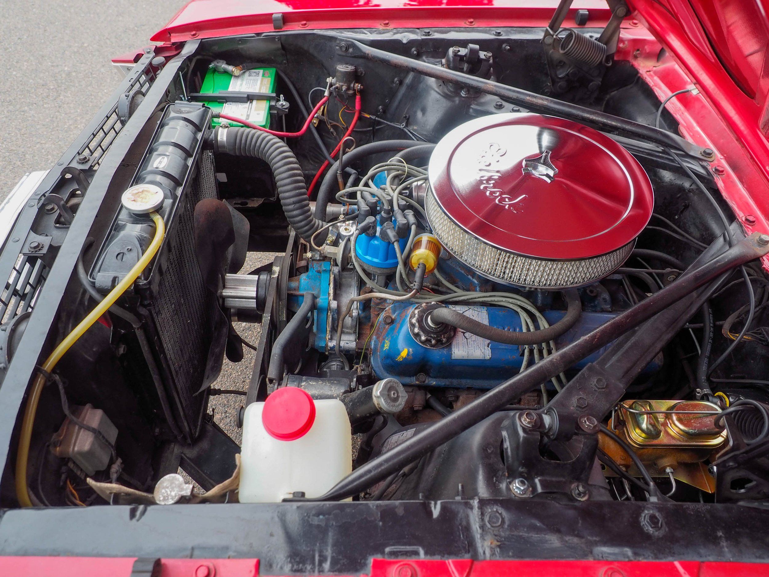 1966 Ford Mustang Red Convertible