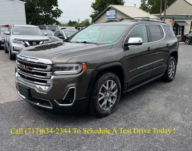 Gray 2020 GMC Acadia SUV / Crossover Four-Wheel Drive 9-Speed Automatic