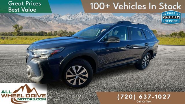 Blue 2023 Subaru Outback Premium AWD SUV / Crossover All-Wheel Drive 8-Speed CVT