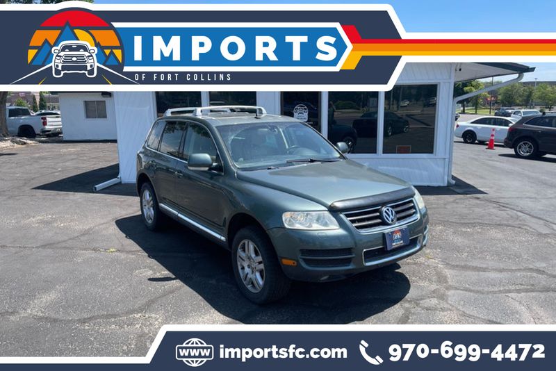 Green 2004 Volkswagen Touareg SUV / Crossover All-Wheel Drive 6-Speed Automatic