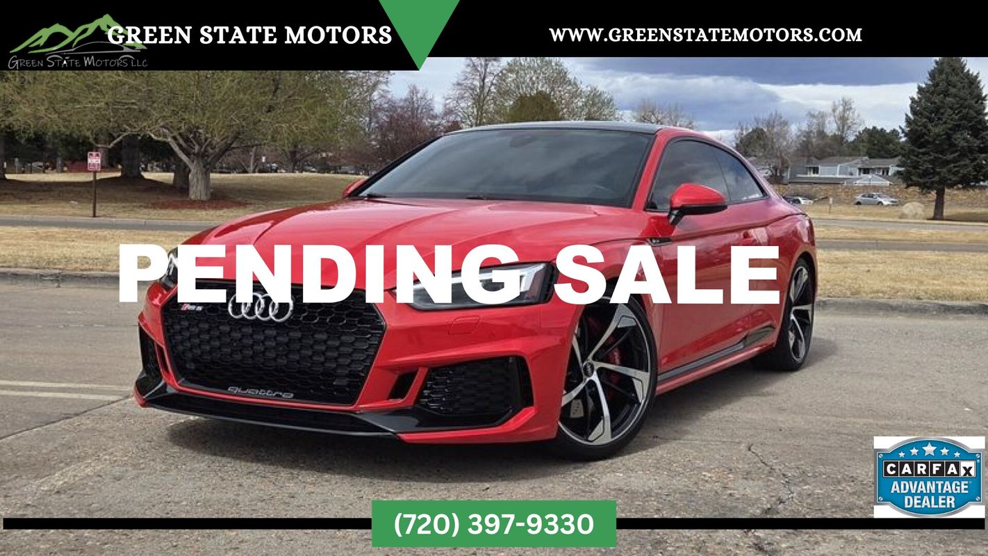 2018 Audi RS 5 2.9 TFSI quattro AWD Coupe All-Wheel Drive 8-Speed Automatic