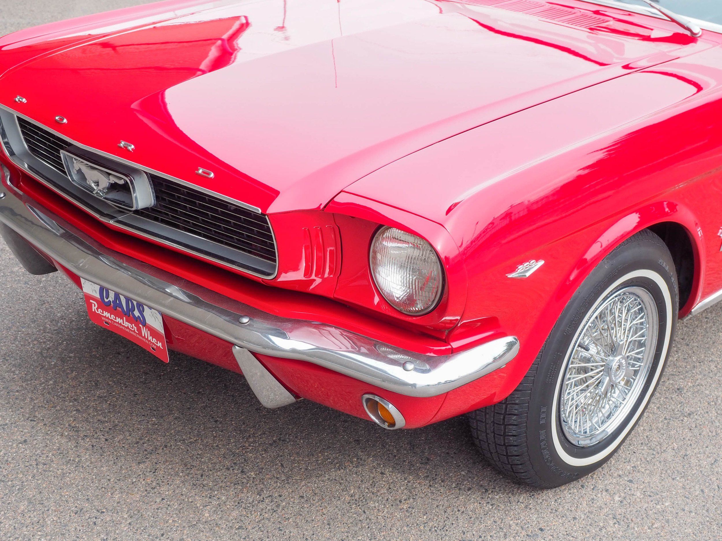 1966 Ford Mustang Red Convertible