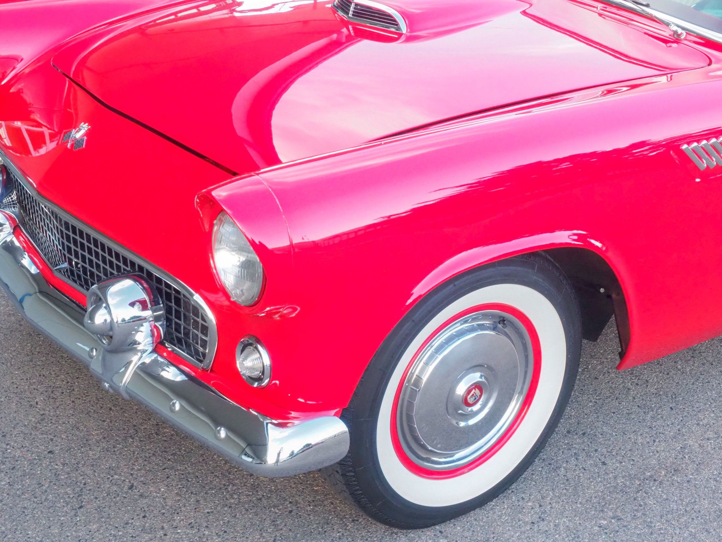 1955 Ford Thunderbird Red 