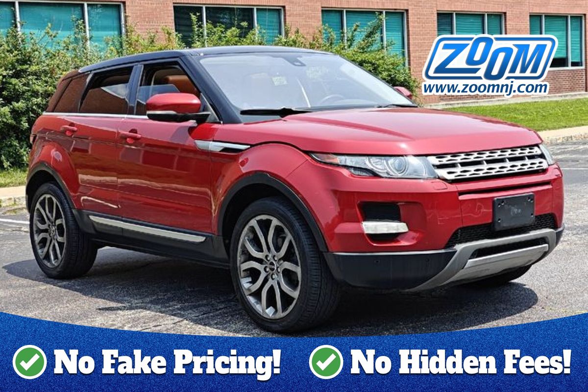 Red 2012 Land Rover Range Rover Evoque Prestige Crossover AWD SUV / Crossover All-Wheel Drive 6-Speed Automatic