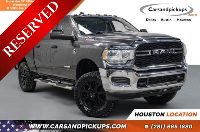 Gray 2020 RAM 2500 Pickup Truck Four-Wheel Drive 6-Speed Automatic