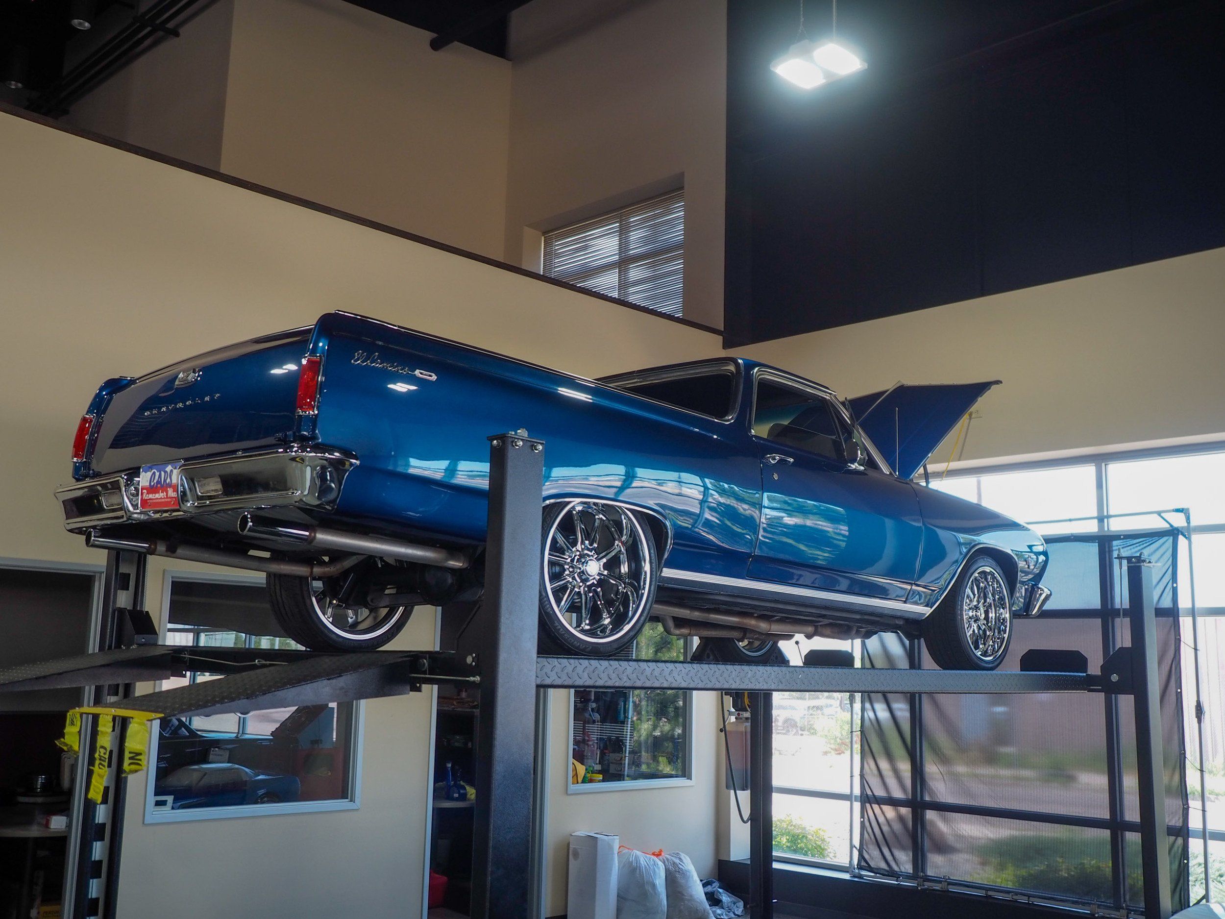 1965 Chevrolet El Camino Blue 
