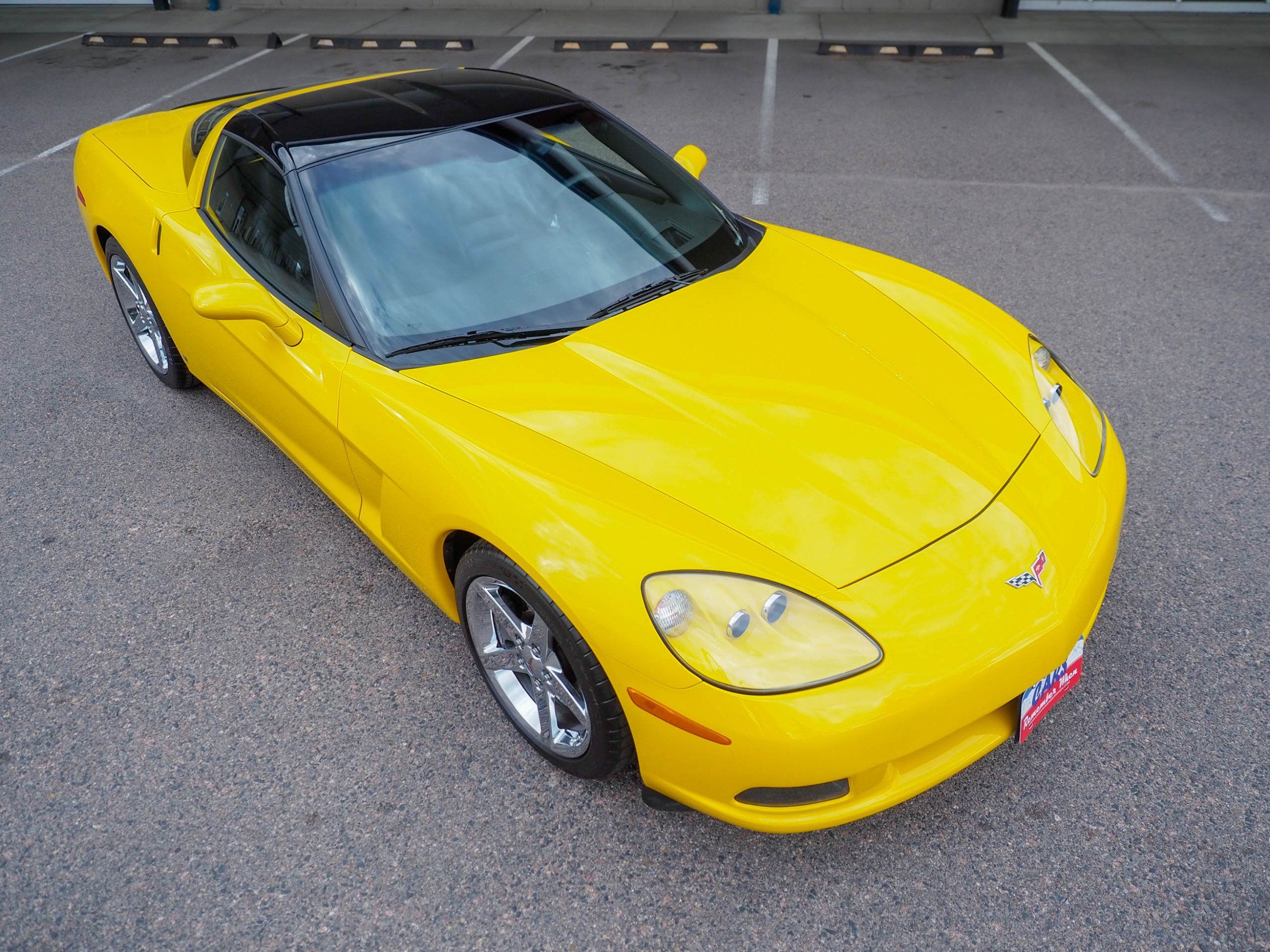 2008 Chevrolet Corvette Yellow 