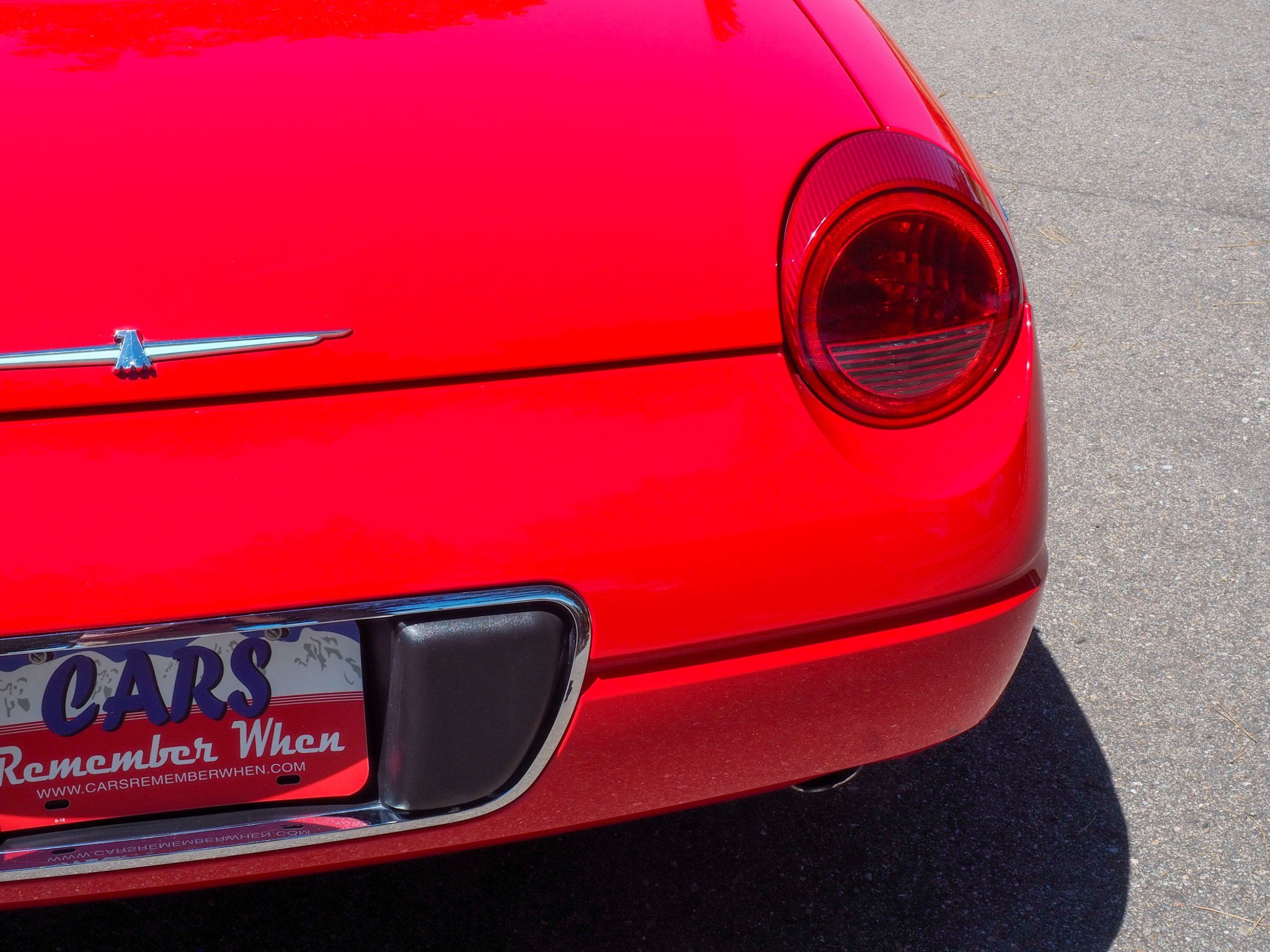2002 Ford Thunderbird Red Deluxe