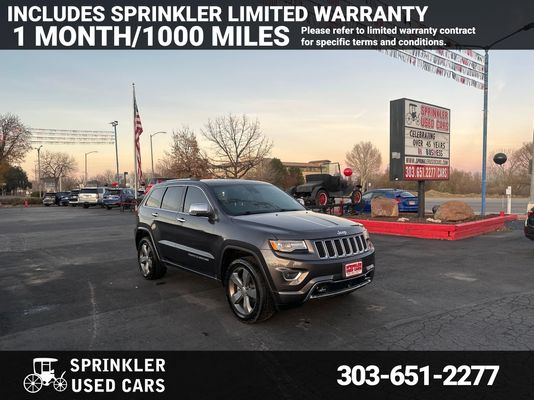 2015 Jeep Grand Cherokee Overland