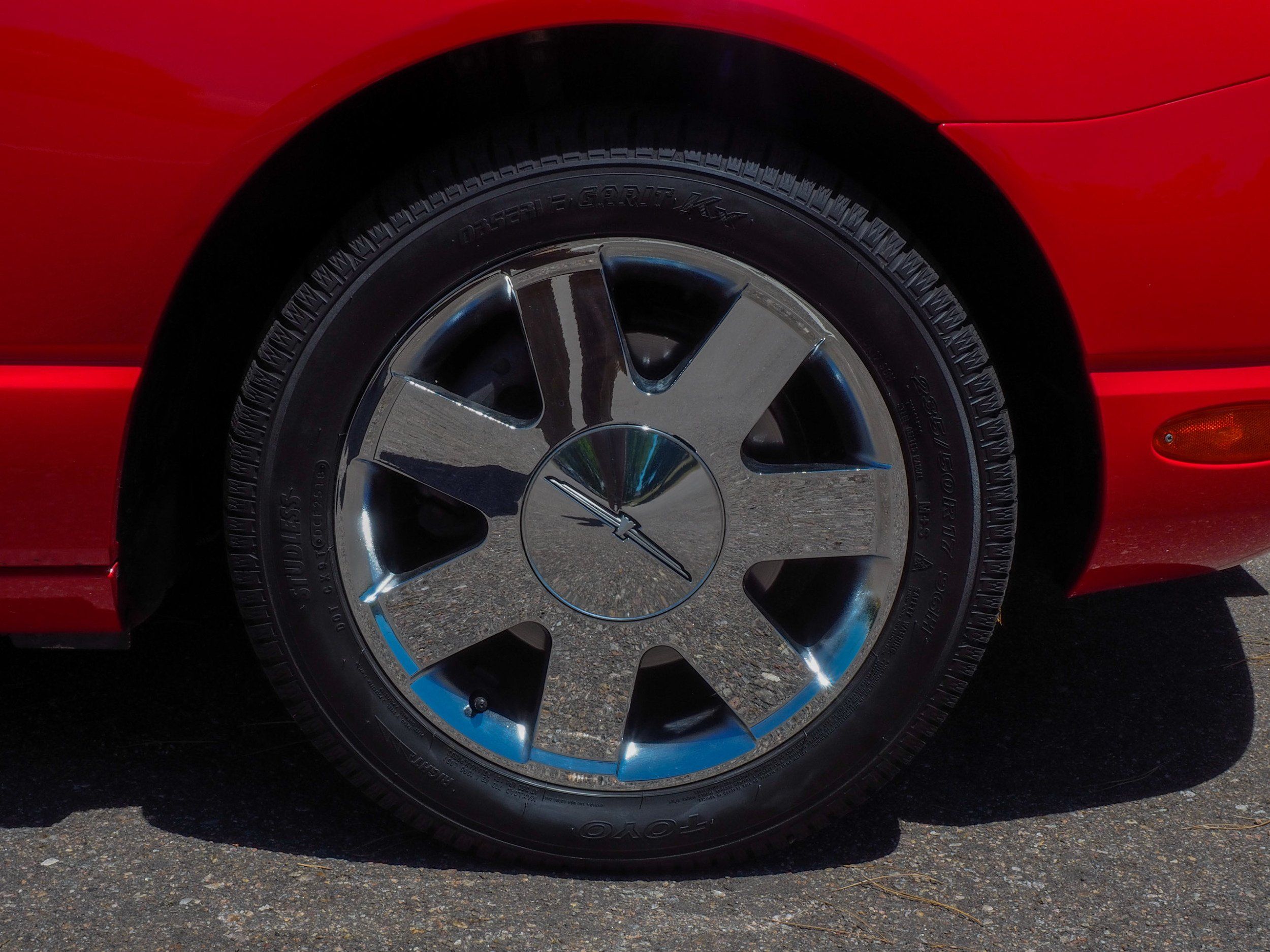 2002 Ford Thunderbird Red Deluxe
