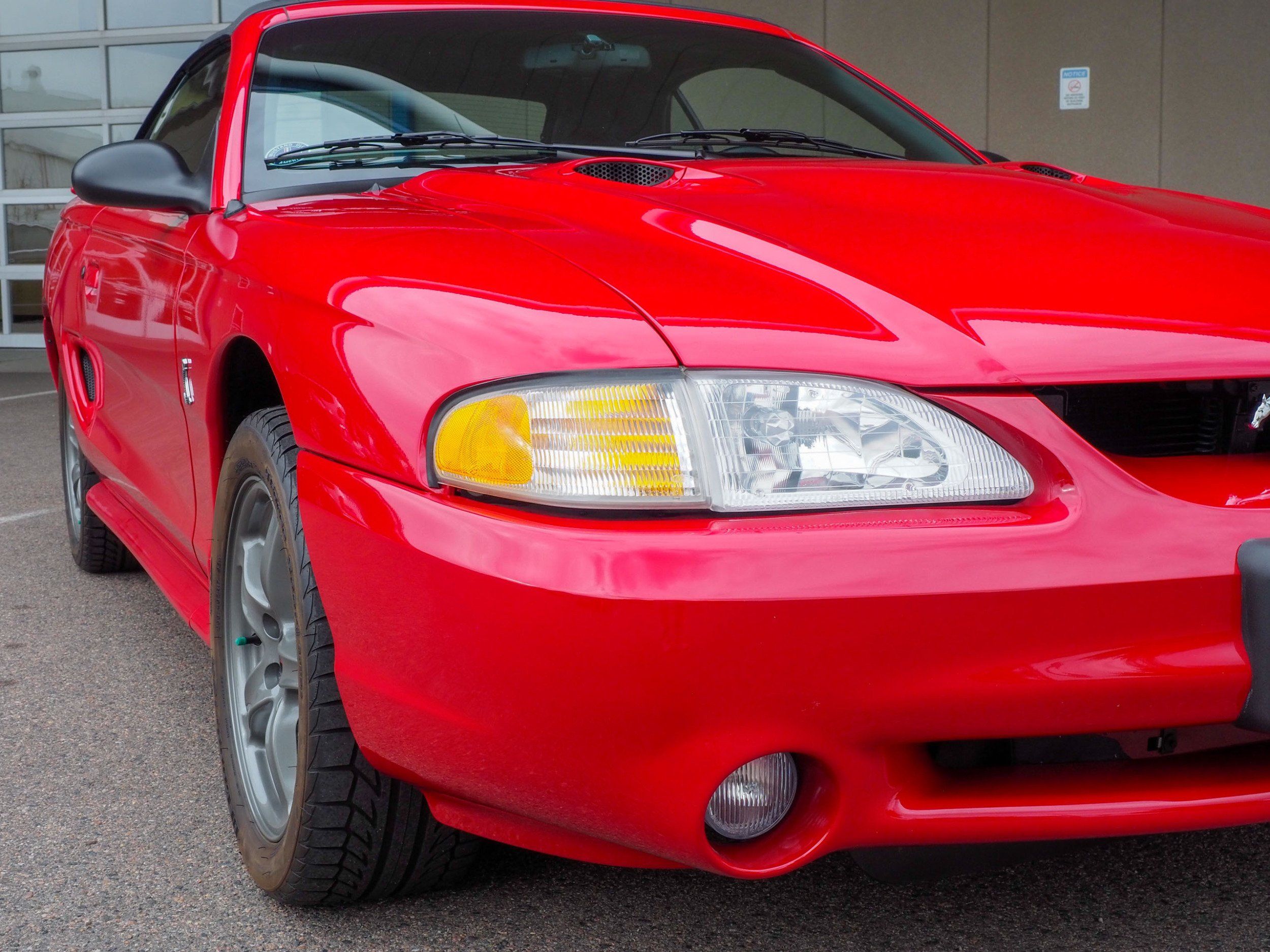 1997 Ford Mustang Red Cobra