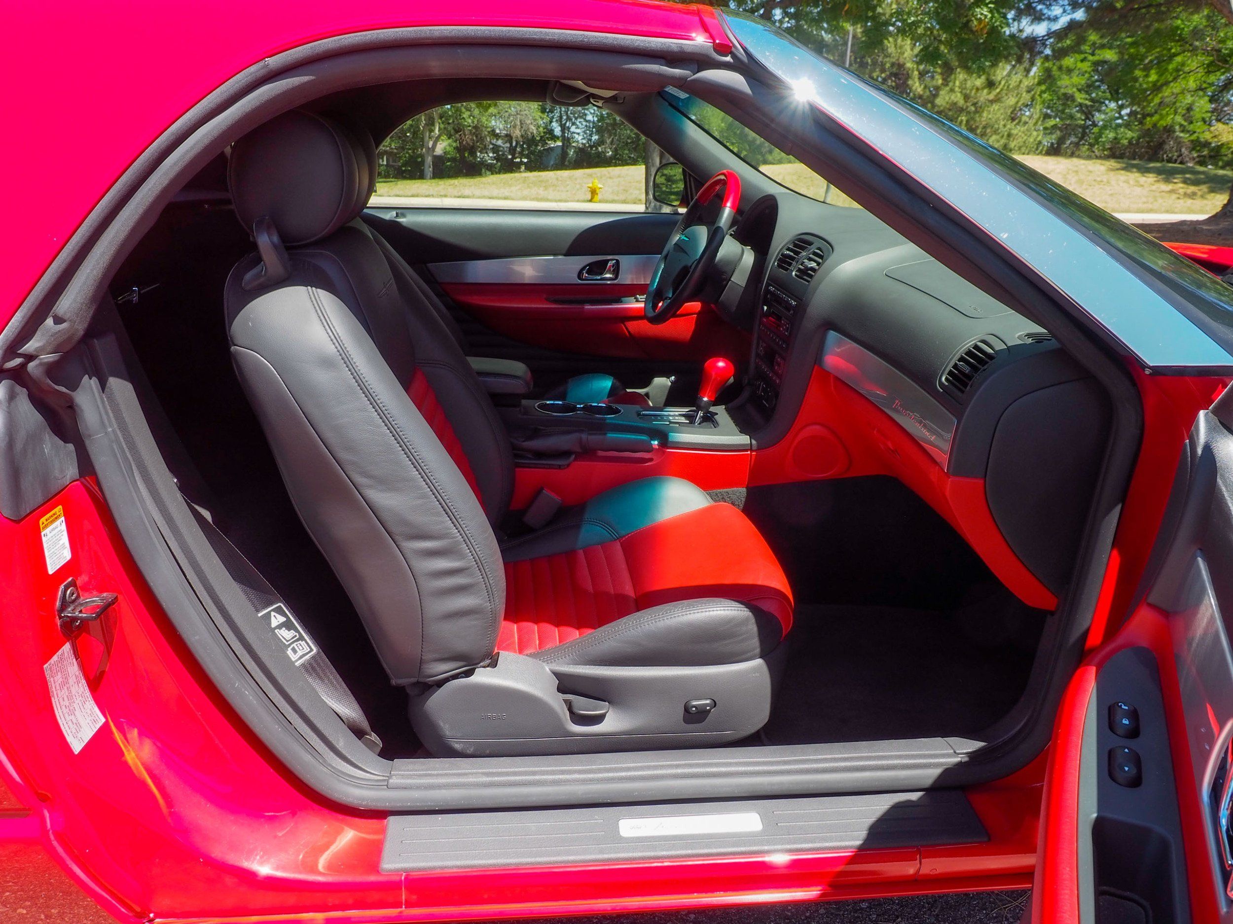2002 Ford Thunderbird Red Deluxe