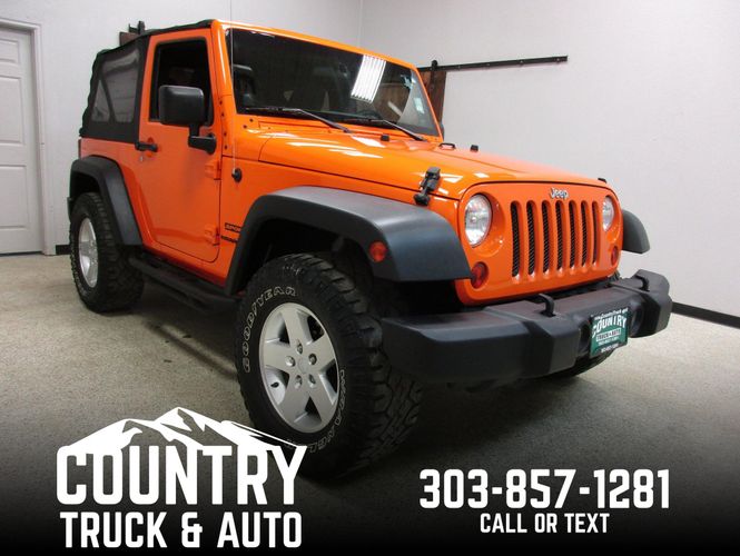 2012 Jeep Wrangler Sport Country Truck Auto