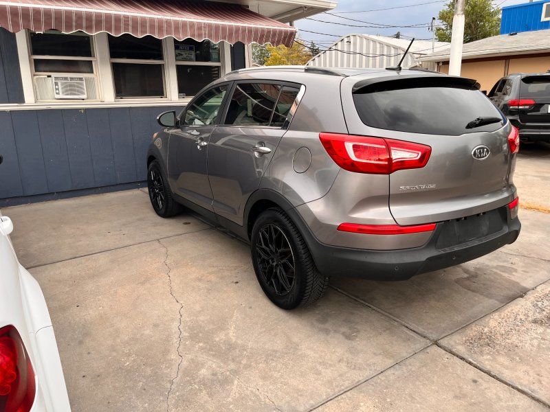 2012 Kia Sportage EX - Tan exterior view 5