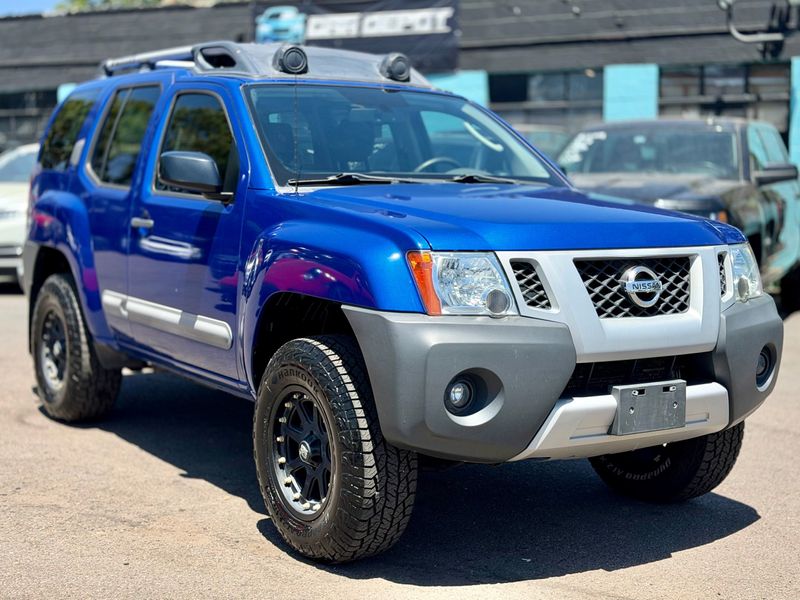 Blue 2012 Nissan Xterra SUV / Crossover  5-Speed Automatic